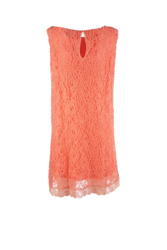 26SS 키아라보니 미디 원피스 ABCESTYNALACESHBS 67861 SORBET - CHIARA BONI