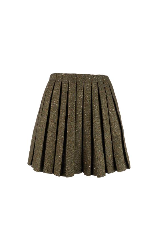 26SS 디올 숏 스커트 621J65A1D19 X6893 Verde