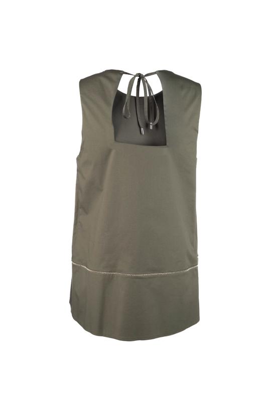 26SS 페세리코 민소매 티셔츠 S087181979 134 VERDE ECUCALIPTO - PESERICO