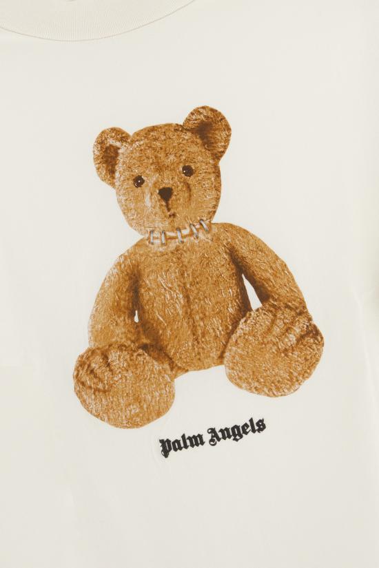 26SS 팜앤젤스 반팔 티셔츠 PWAA07BS26JER005 0360 OFF WHITE BROWN - PALM ANGELS