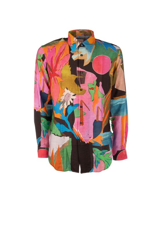 26SS 폴 스미스 긴팔 셔츠 M1R598ZV03017 92 MULTICOLOUR