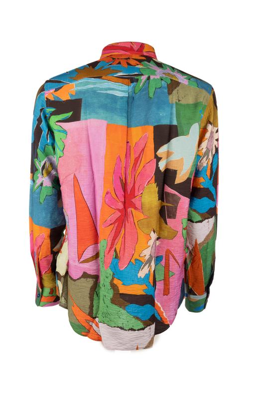 26SS 폴 스미스 긴팔 셔츠 M1R598ZV03017 92 MULTICOLOUR - PAUL SMITH