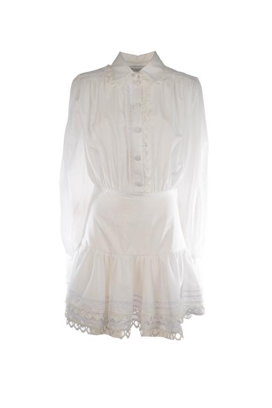 26SS LES FILLES D'EVA 미디 원피스 09R10W9005C000 1000 OPTICAL WHITE