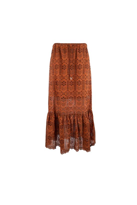 26SS 폴 스미스 롱 스커트 W2R305SV31442 65 HAZELNUT