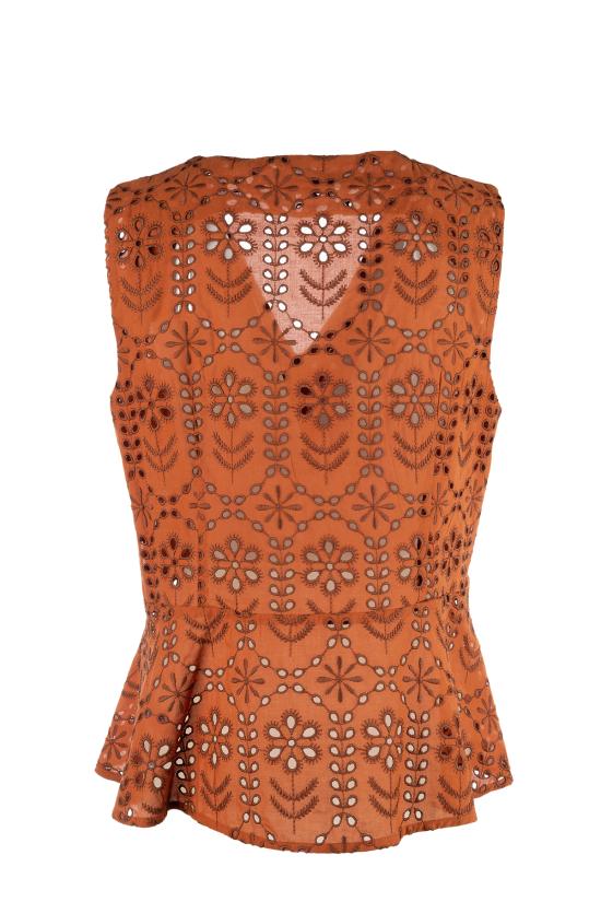 26SS 폴 스미스 민소매 티셔츠 W2R386MV31442 65 HAZELNUT - PAUL SMITH