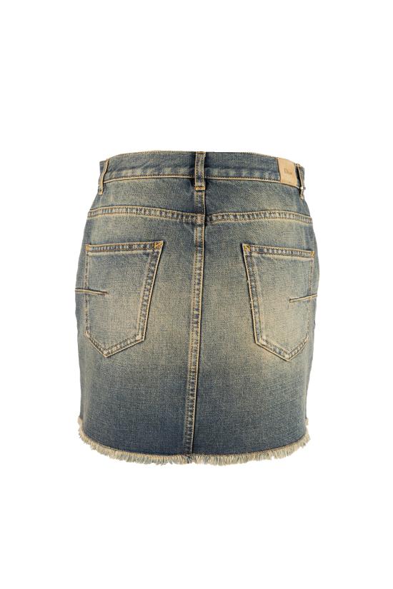 26SS 디올 데님 스커트 622J70A3215 5481 Blu - DIOR