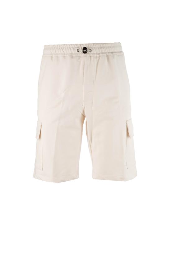 26SS 키레드 숏팬츠 WRAFIW83310 01 Bianco