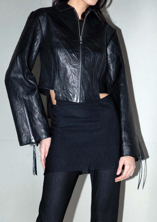  Jovana Markovic 자켓 조바나 마르코비치 블랙 웨이브 재킷 - OTHER BRANDS