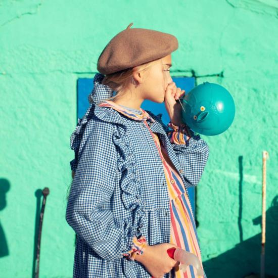  [키즈] Piupiuchick 원피스 키즈 피우피우칙 체크무늬 드레스 - OTHER BRANDS