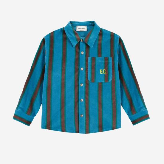 [키즈] 보보쇼즈 셔츠 키즈 보보 초시스 스트라이프 벨벳 셔츠