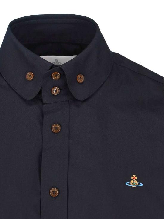  비비안웨스트우드 긴팔 셔츠 비비안 웨스트우드 투 버튼 크랄  블랙 - VIVIENNE WESTWOOD