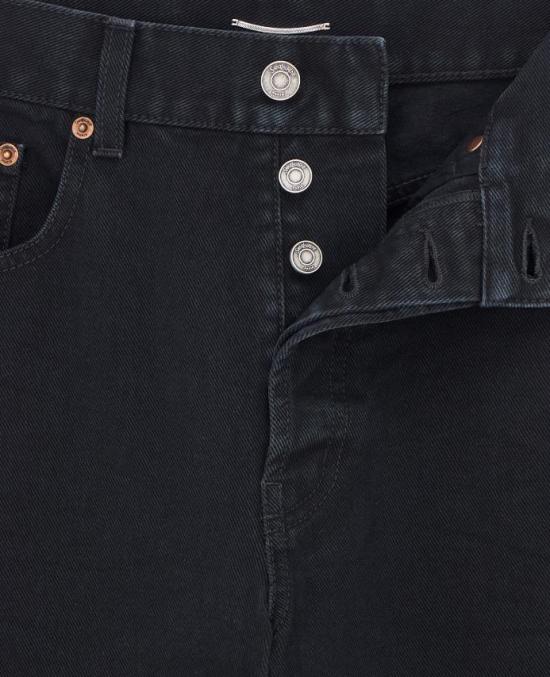 26SS 생로랑 스트레이트 팬츠 795478Y29WB 1228 SUPERGHIB OLD BLACK - SAINT LAURENT