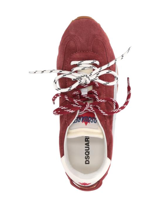 26SS 디스퀘어드2 스니커즈 SNW033523808839 M4248 BORDEAUX ARGENTO PANNA - DSQUARED2