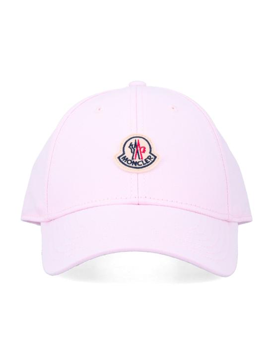 26SS 몽클레어 로고 코튼 볼캡 3B00008 04863 506 LIGHT PINK DOM