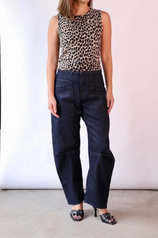  닐리로탄 데님 팬츠 닐리 로탄 숀 진 - NILI LOTAN