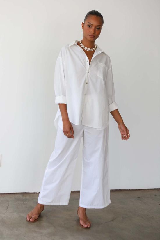  Be Idle 스트레이트 팬츠 포플린 복서