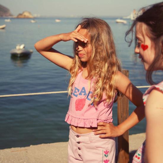  [키즈] Piupiuchick 티셔츠 키즈 피우피우칙 피스 탱크 - PIUPIUCHICK