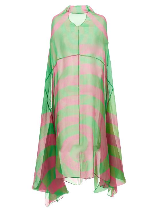 26SS 드리스 반 노튼 미디 원피스 2610110103093604 Green