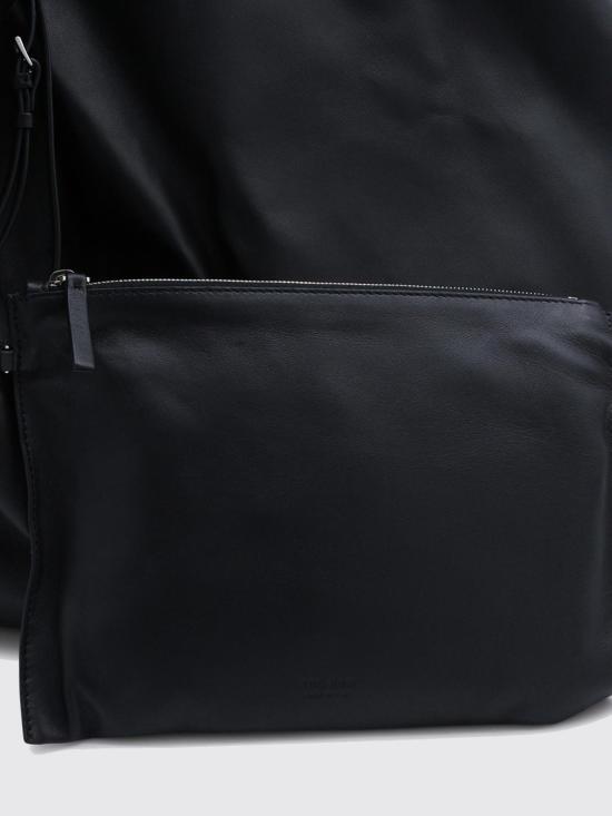 26SS 더로우 숄더백 W1722 L614 BAS BLACK DOM - THE ROW