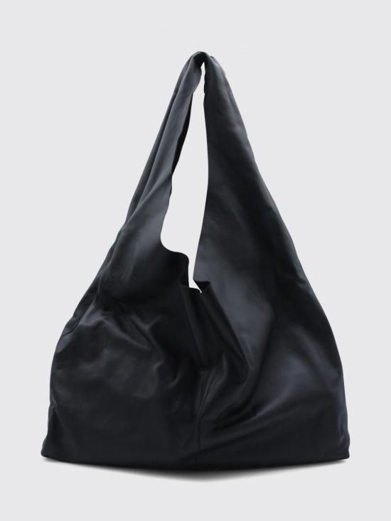 26SS 더로우 숄더백 W1722 L614 BAS BLACK DOM - THE ROW