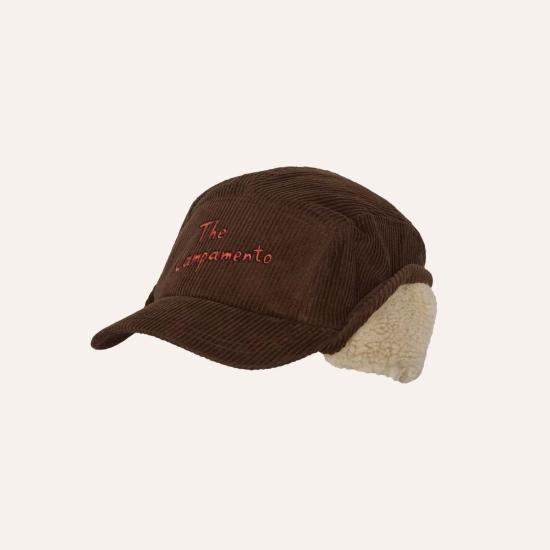  [키즈] The Campamento 모자 어린이용 캄파멘토 코듀로이 캡 브라운
