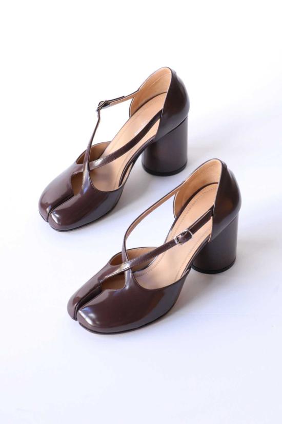  마르지엘라 힐/펌프스 Maison Margiela 타비 데콜테 힐 - MAISON MARGIELA