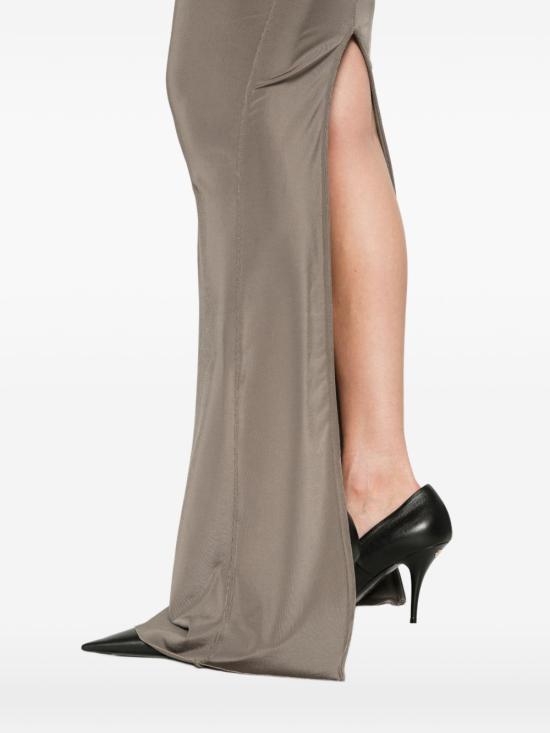 26SS 릭 오웬스 미디 스커트 RO01F6369 JSV34 Grey - RICK OWENS