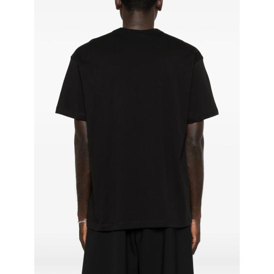 26SS 베르사체 반팔 티셔츠 80GAHC01 CJ01C 899 BLACK DOM - VERSACE