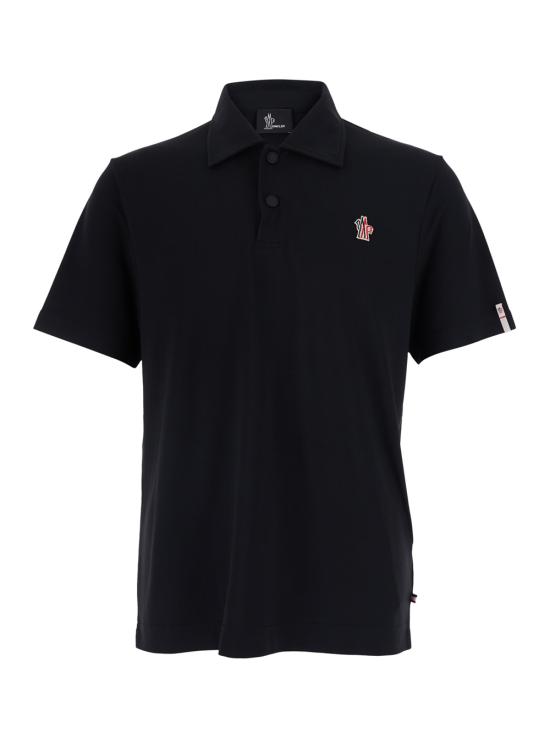 26SS 몽클레어 폴로 티셔츠 8A00004 89AVZ 999 BLACK DOM