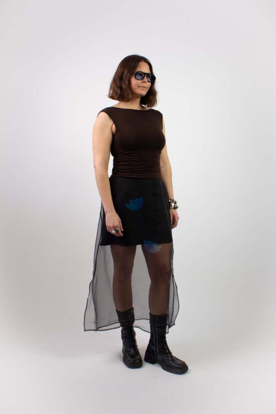  오세븐데이즈 롱 스커트 오 세븐 데이즈 킴 스커트 - OHSEVENDAYS