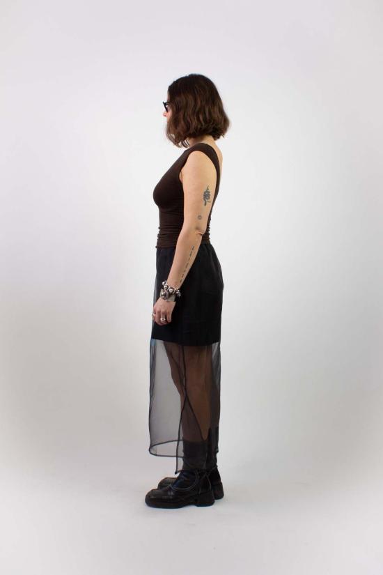  오세븐데이즈 롱 스커트 오 세븐 데이즈 킴 스커트 - OHSEVENDAYS