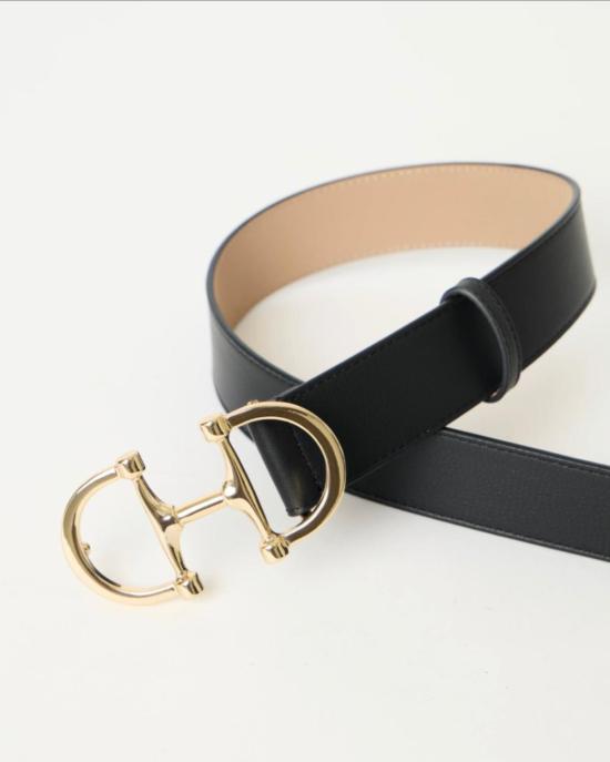  비로우더레귤러 벨트 레귤러 벨트 B 로우 더  루  블랙/골드 - B LOW THE BELT