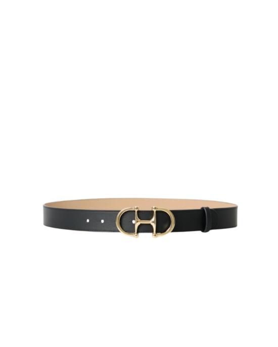  비로우더레귤러 벨트 레귤러 벨트 B 로우 더  루  블랙/골드