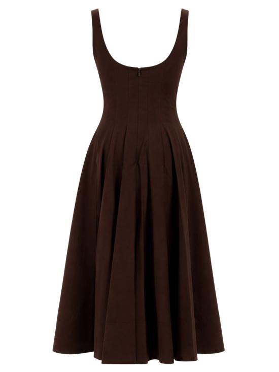 26SS 스타우드 롱 원피스 R24F2101PO EART BROWN - STAUD