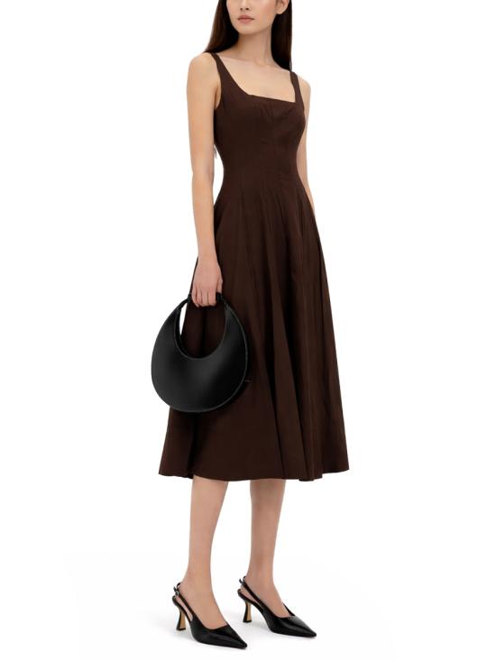 26SS 스타우드 롱 원피스 R24F2101PO EART BROWN - STAUD