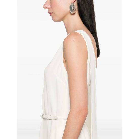  구찌 롱 원피스 드레스 아몬드 베이지 - GUCCI