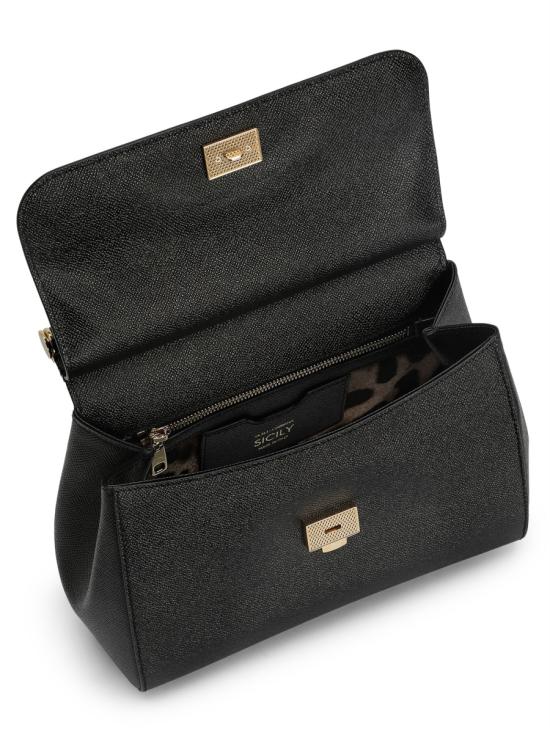 26SS 돌체앤가바나 라지 시실리 핸드백 BB6002 B100180999 BLACK - DOLCE & GABBANA