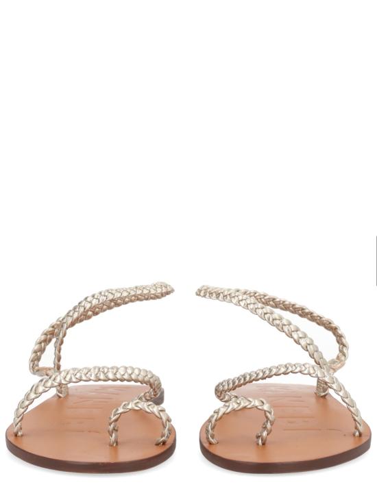 26SS 마네비 플랫 슈즈 Q4 4Y0 PLATINUM SILVER - MANEBI