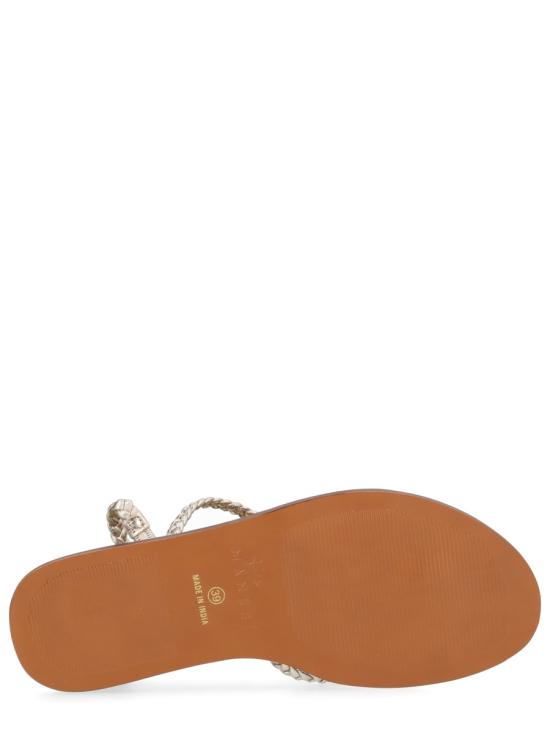 26SS 마네비 플랫 슈즈 Q4 4Y0 PLATINUM SILVER - MANEBI