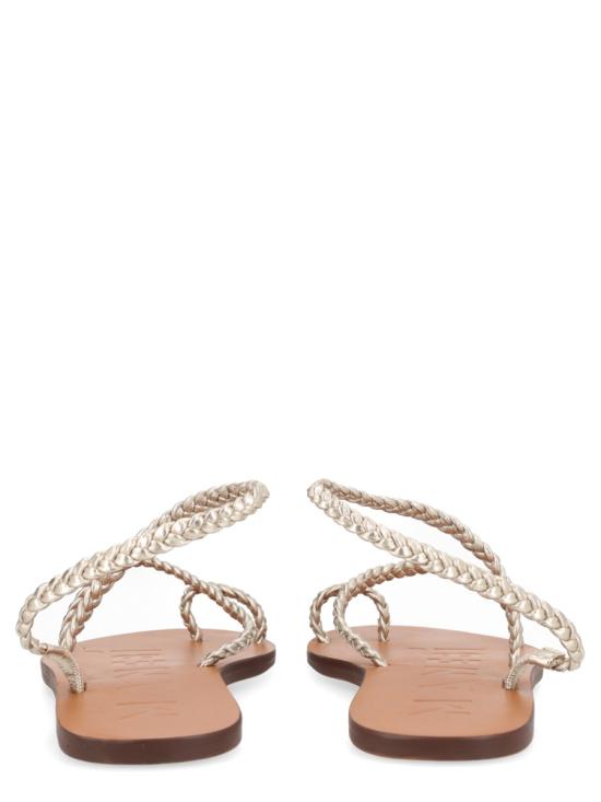 26SS 마네비 플랫 슈즈 Q4 4Y0 PLATINUM SILVER - MANEBI