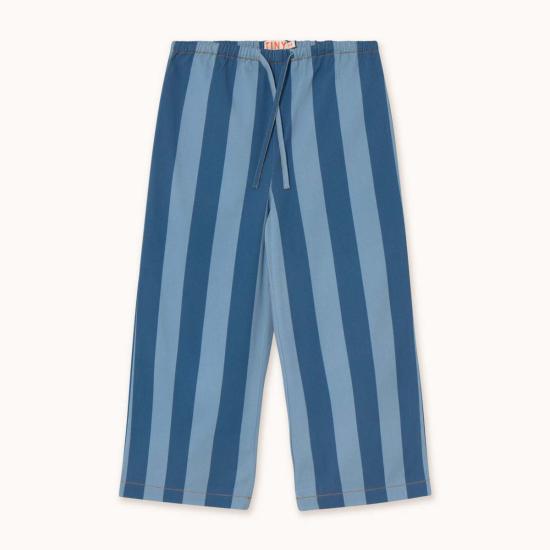  [키즈] 타이니코튼 스트레이트 팬츠 어린이용  스트라이프 포켓