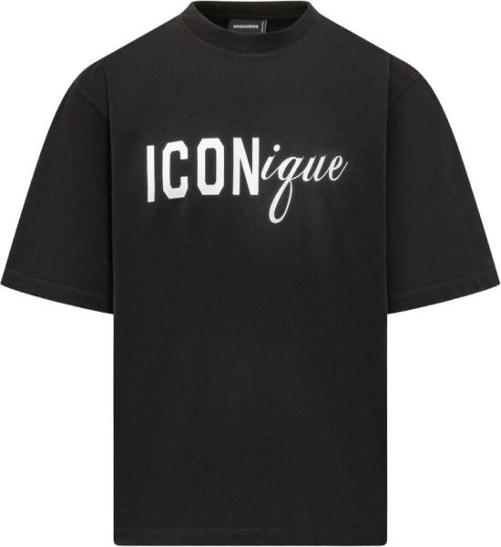26SS 디스퀘어드2 반팔 티셔츠 S78GD0121D20033900 BLACK
