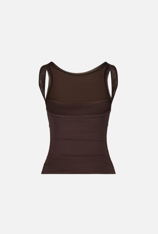  샘디 민소매 티셔츠 사엠디 올리 탑 - SAEMDI