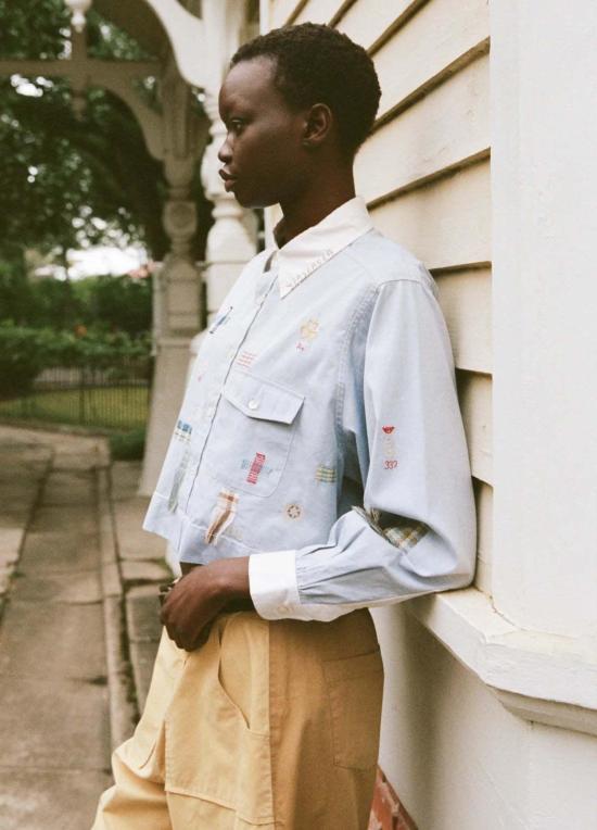  씨뉴욕 셔츠 Sea Ny Claira 자수 버튼다운 셔츠 - SEA NY