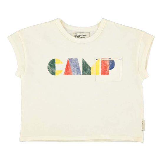  [키즈] Piupiuchick 티셔츠 키즈 피우피우칙 티셔츠 에크루