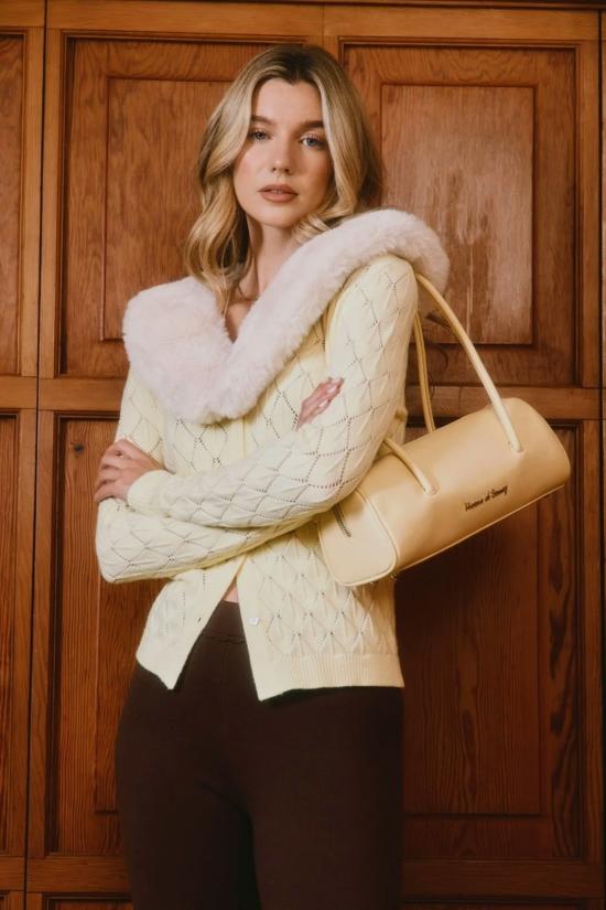  하우스오브써니 가디건 써니 바닐라 하우스 페기 카디건 버터 - HOUSE OF SUNNY