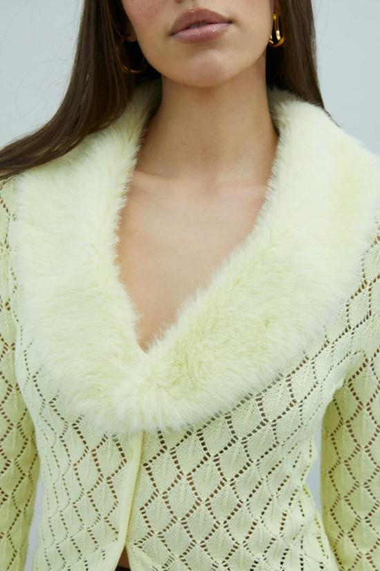  하우스오브써니 가디건 써니 바닐라 하우스 페기 카디건 버터 - HOUSE OF SUNNY