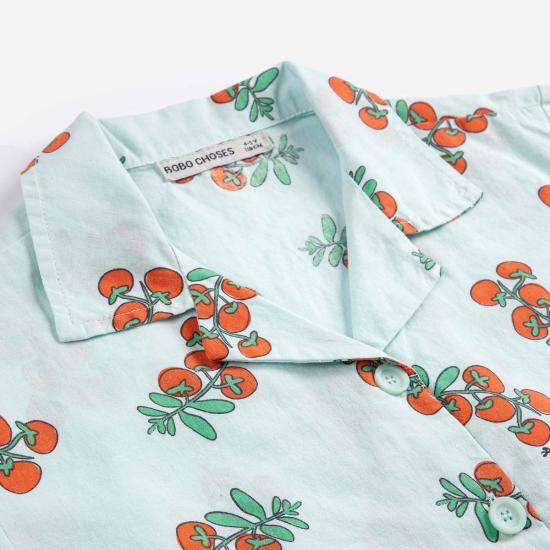  [키즈] 보보쇼즈 셔츠 키즈 보보 초스 쥬시 토마토 우븐 셔츠 - BOBO CHOSES