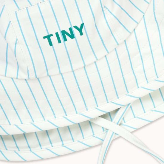  [키즈] 타이니코튼 모자 키즈  시안 파인 스트라이프 버킷햇 - TINYCOTTONS