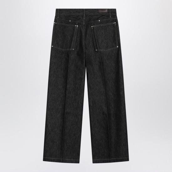 26SS 르메르 스터드 와이드 팬츠 PA1288LD1061 BK965 GREY - LEMAIRE